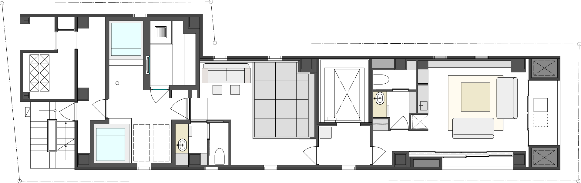 ROOM Vの間取り図